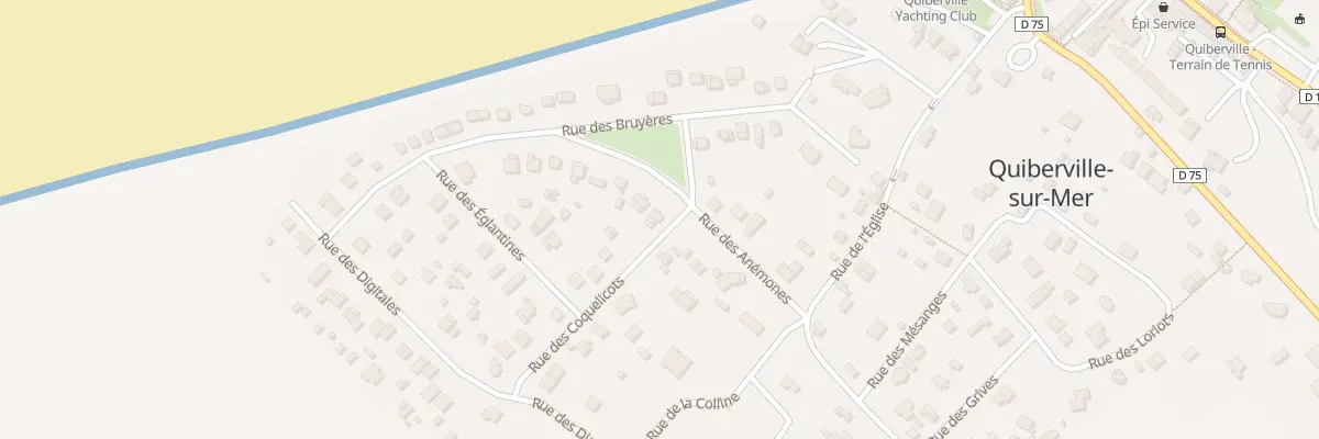 Plan du 161 Rue des Coquelicots à Quiberville-sur-Mer
