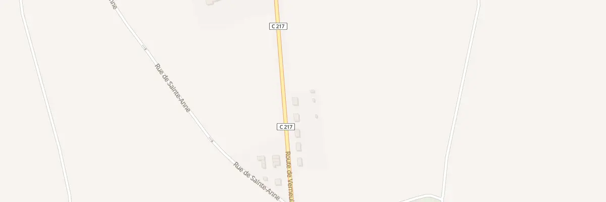Plan du 581 Rte de Verneuil à Breteuil