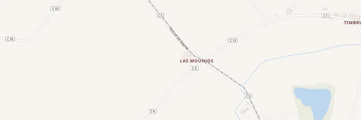 Plan du 5092 Las Mounjos à Espalais