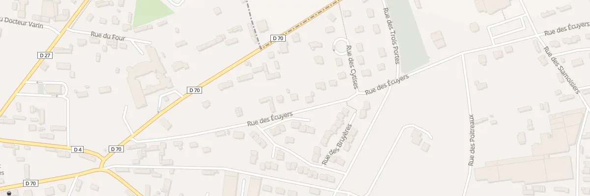 Plan du 23 Rue des Ecuyers à Luneray
