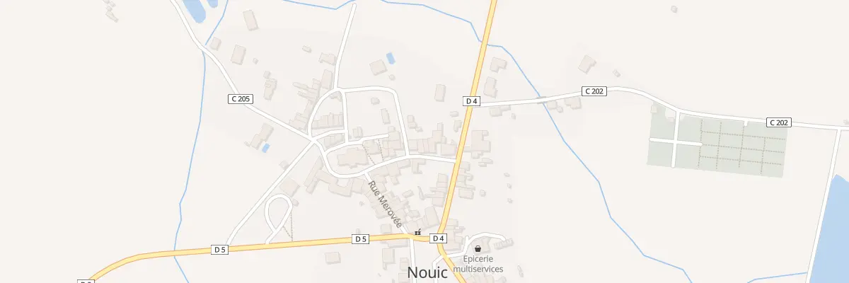 Plan du 6 Rue du Pré des Dames à Nouic