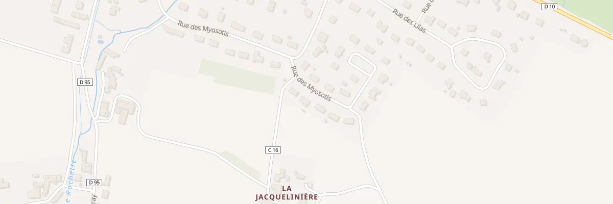 Plan du 28 Rue des Myosotis à Reignac-sur-Indre