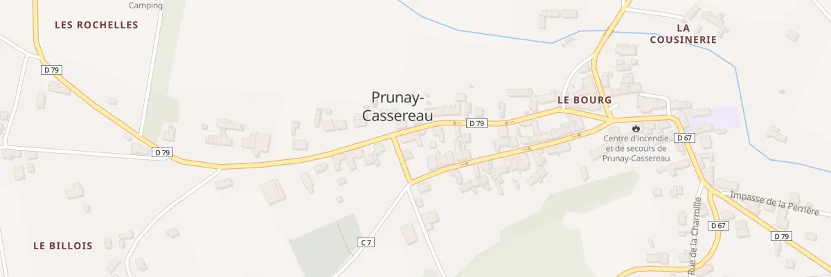 Plan du 4 Rue de l’Hotel de Ville à Prunay-Cassereau