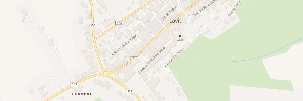 Plan du 22 Rue de la République à Lavit