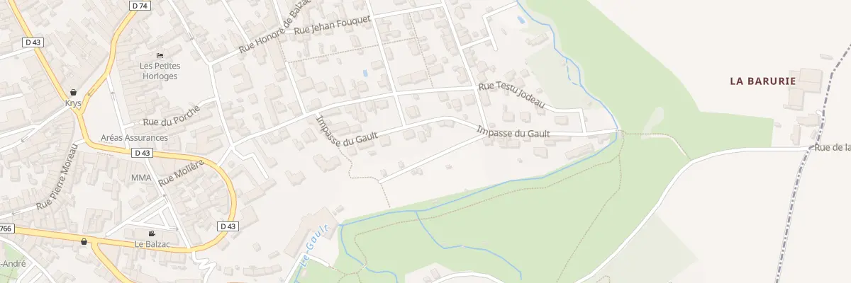 Plan du 10 Imp du Gault à Château-Renault