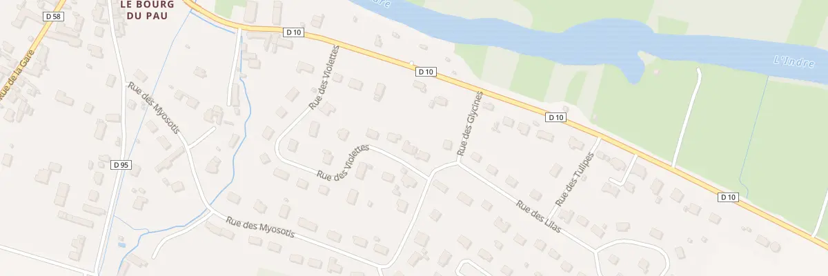 Plan du 17 Rue des Violettes à Reignac-sur-Indre