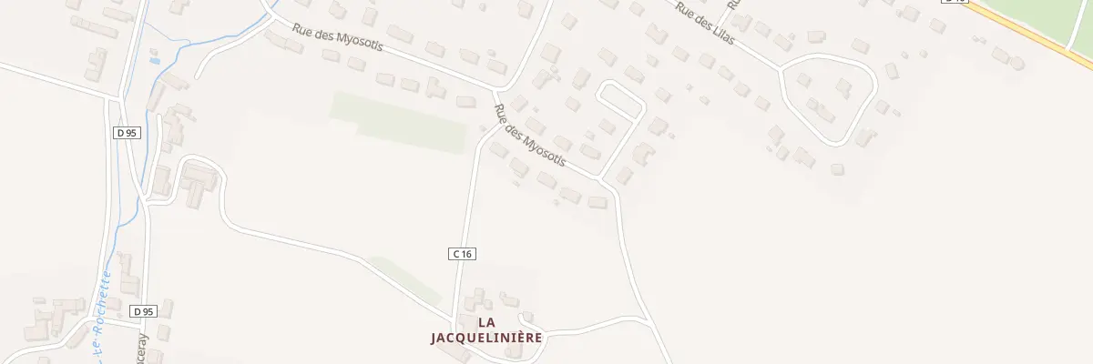 Plan du 30 Rue des Myosotis à Reignac-sur-Indre