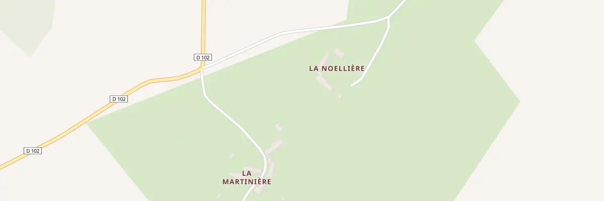 Plan du 29A La Martiniere à Lamblore
