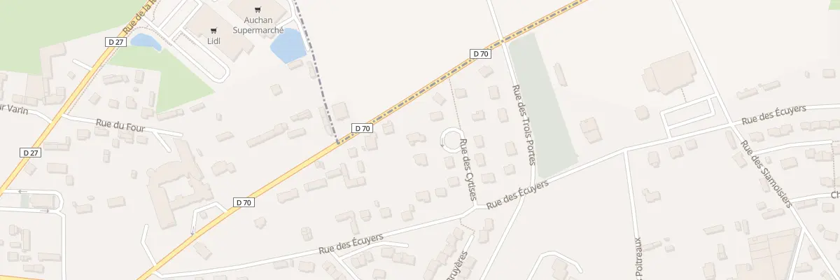 Plan du 7 Rue des Cytises à Luneray