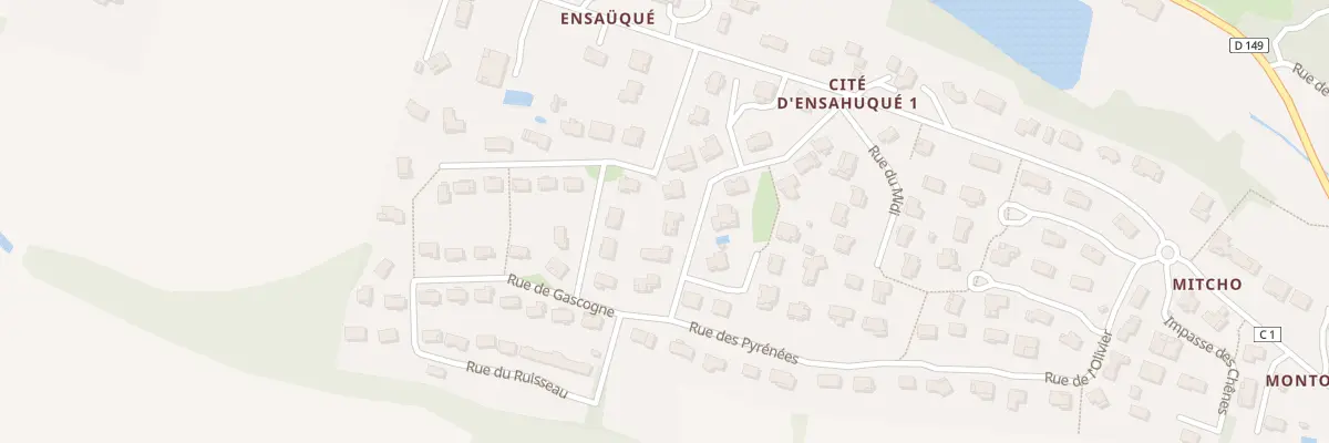 Plan du 17 Rue des Pyrénées à Samatan