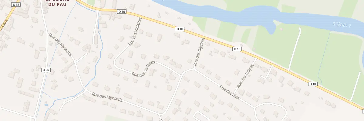 Plan du 19 Rue des Violettes à Reignac-sur-Indre