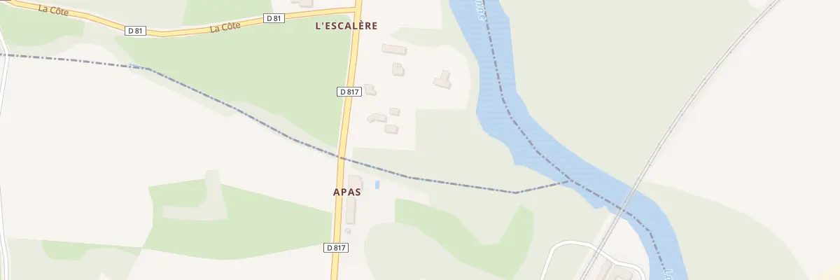 Plan du 77 Escalere à Arnaud-Guilhem