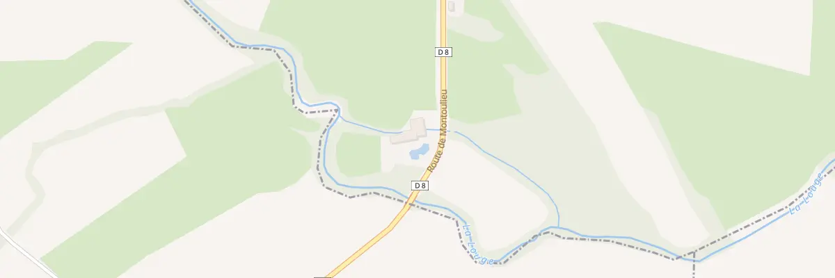 Plan du 44 De la Louge à Benque