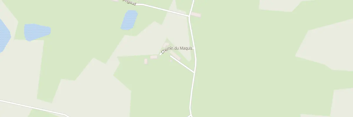 Plan du 91 Puyrigaud à Chalais