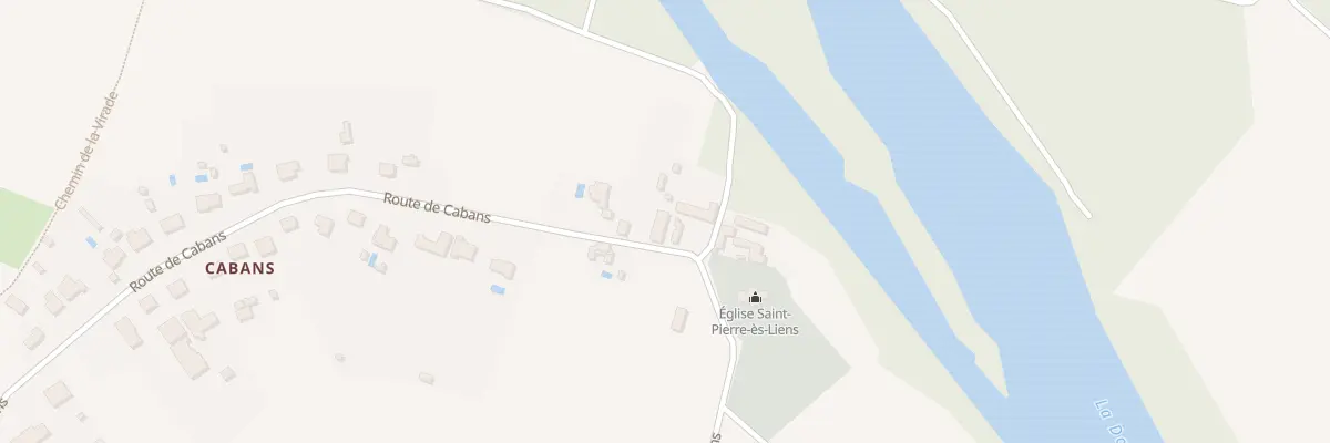 Plan du 263 Cabans au Buisson-de-Cadouin