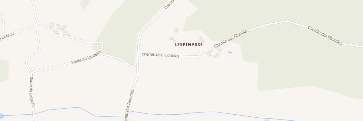 Plan du 360 Che des Filonnies à Saint-Geyrac