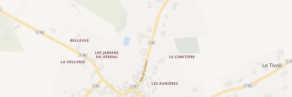 Plan du 19 Rue de la Poste à Betz-le-Château