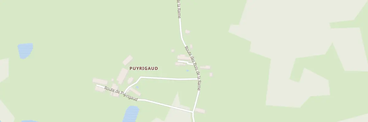 Plan du 81 Puyrigaud à Chalais
