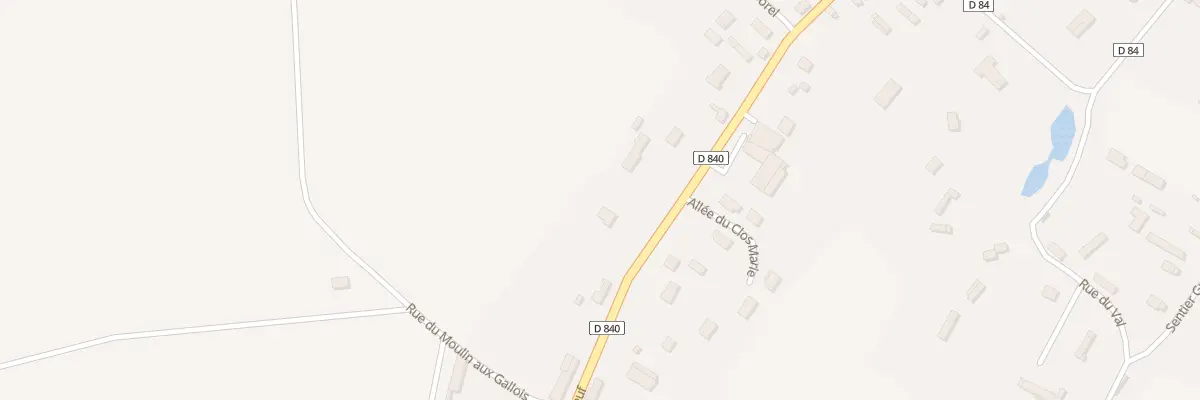 Plan du 10 Rue d’Elbeuf à Iville