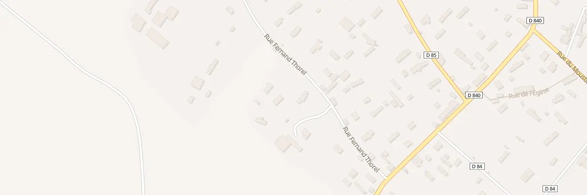 Plan du 6 Rue Fernand Thorel à Iville