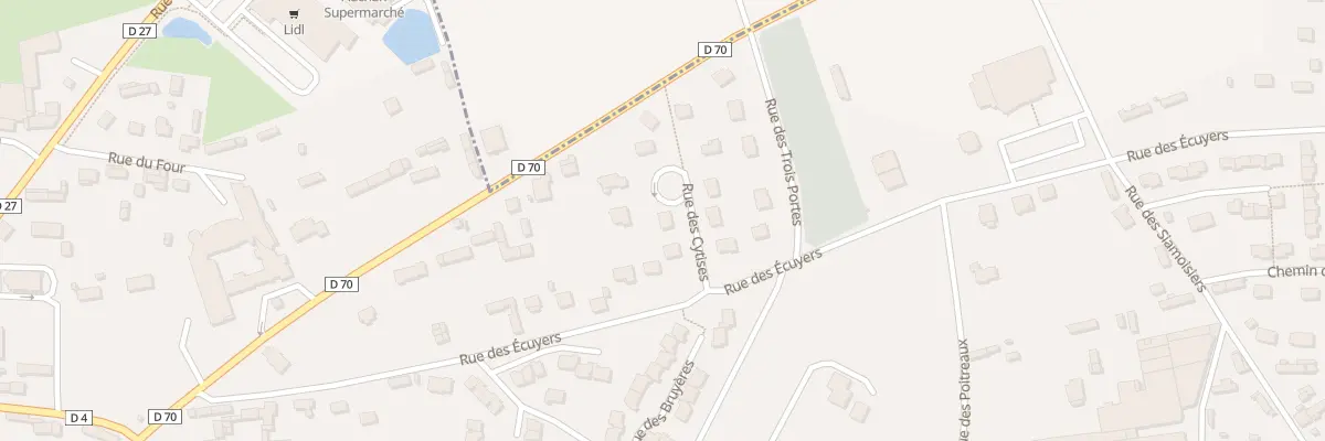 Plan du 3 Rue des Cytises à Luneray