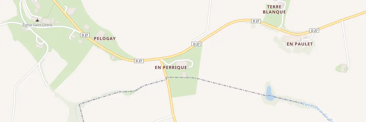 Plan du 5024 Enperrique à Gimat