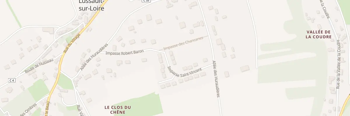 Plan du 14 Imp Saint Vincent à Lussault-sur-Loire
