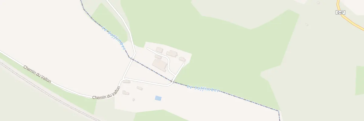 Plan du 1567 Che du Vallon à Limésy