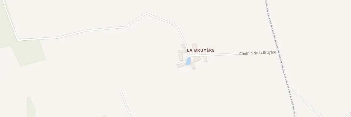 Plan du 3 La Bruyere à Boussay