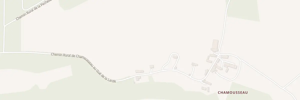 Plan du 2 Chamousseau à Mérigny