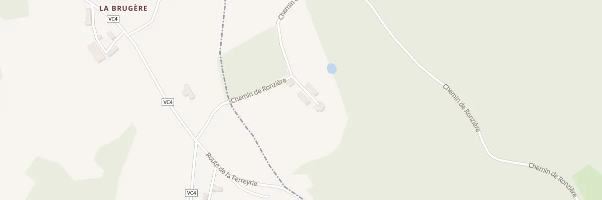 Plan du 200 Che de Ronzière à Rouffignac-Saint-Cernin-de-Reilhac