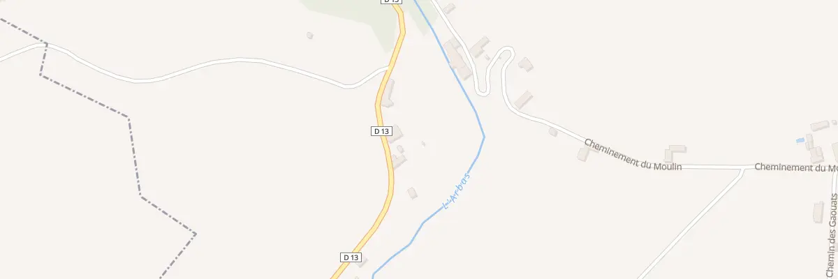 Plan du 867 Rte d’Arbas à Castelbiague