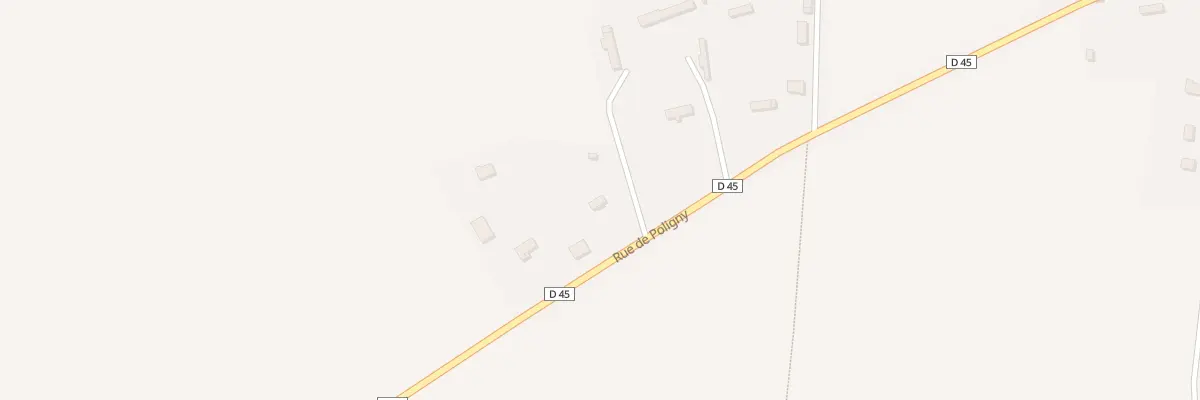 Plan du 824 Rue de Poligny à Marbois