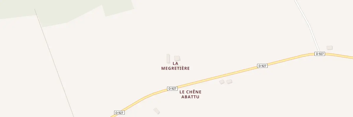 Plan du 112 La Megretiere à Chapelle-Guillaume