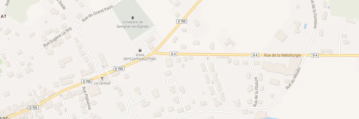 Plan du 76 Rue de la Métallurgie à Savignac-les-Églises