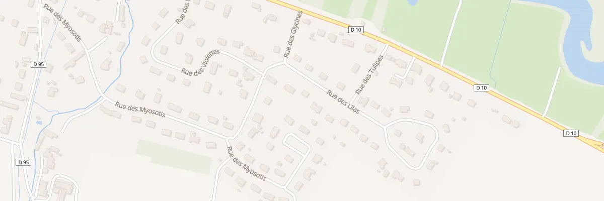 Plan du 4 Rue des Lilas à Reignac-sur-Indre