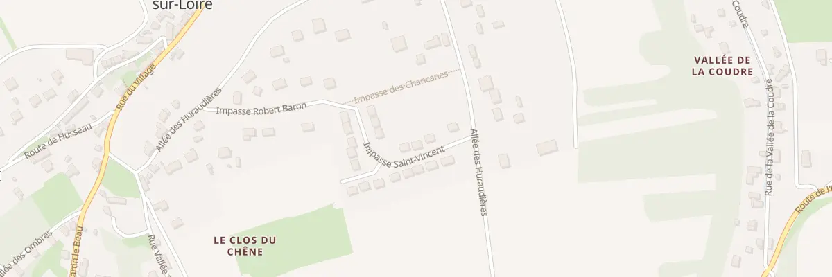Plan du 8 Imp Saint Vincent à Lussault-sur-Loire