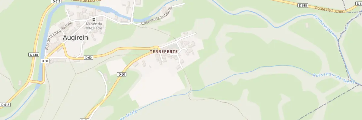 Plan du 38A Terrefete à Augirein