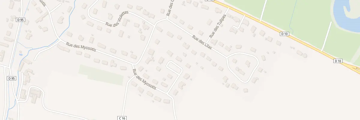 Plan du 44 Rue des Myosotis à Reignac-sur-Indre