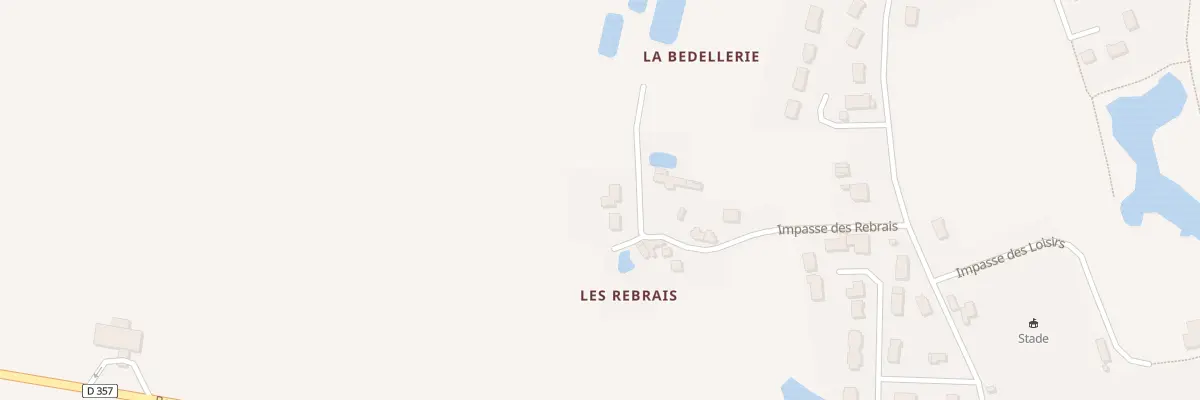 Plan du 10 Imp des Rebrais à Épuisay