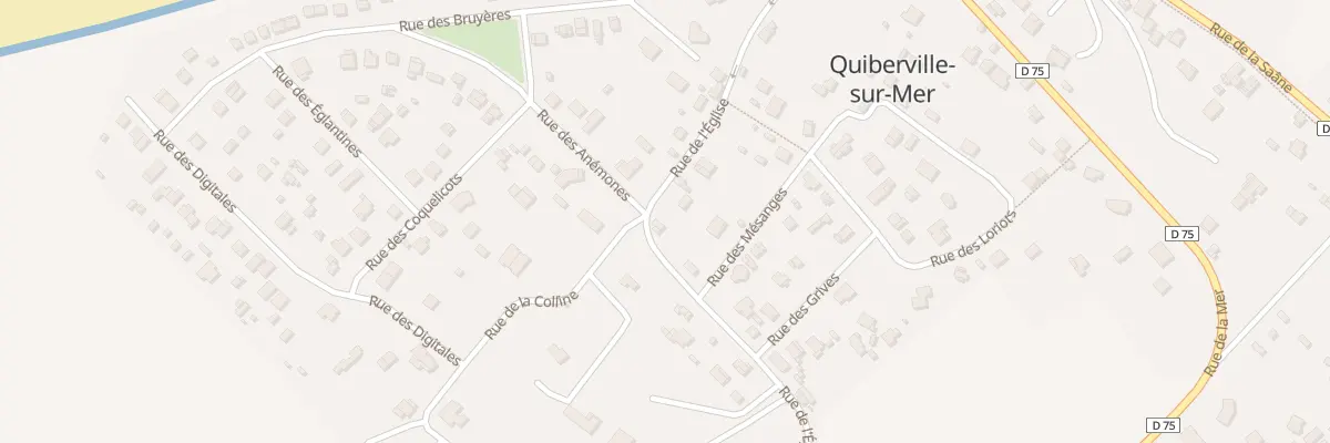Plan du 734B Rue de l’Eglise à Quiberville-sur-Mer