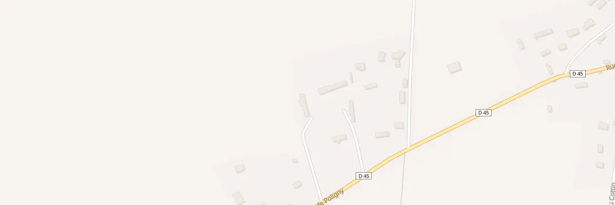 Plan du 814 Rue de Poligny à Marbois