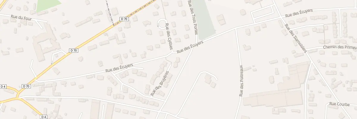 Plan du 9 Rue des Bruyères à Luneray