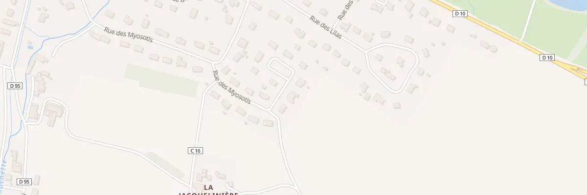 Plan du 38 Rue des Myosotis à Reignac-sur-Indre