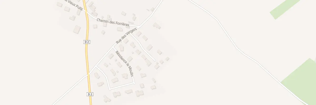 Plan du 8 Rue des Vergers à Quiberville-sur-Mer