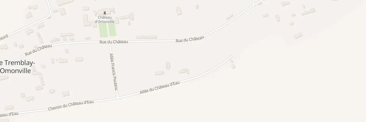 Plan du 9 All du Château d’Eau au Tremblay-Omonville