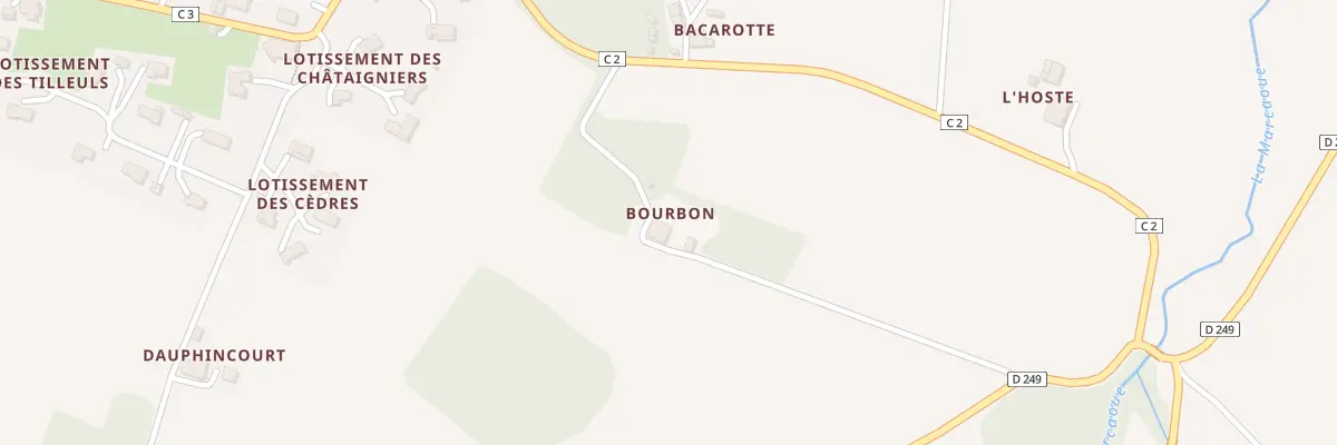 Plan du 708 Chem de la Marcaoue à Escornebœuf