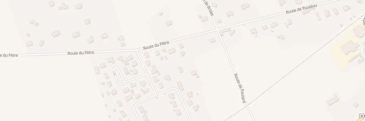 Plan du 125 Rte du Pètre à Condezaygues