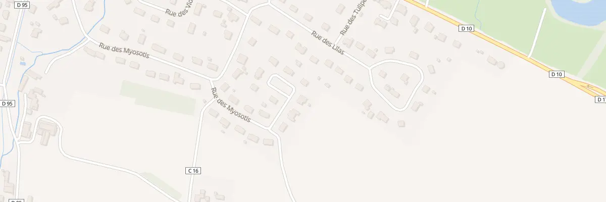 Plan du 40 Rue des Myosotis à Reignac-sur-Indre