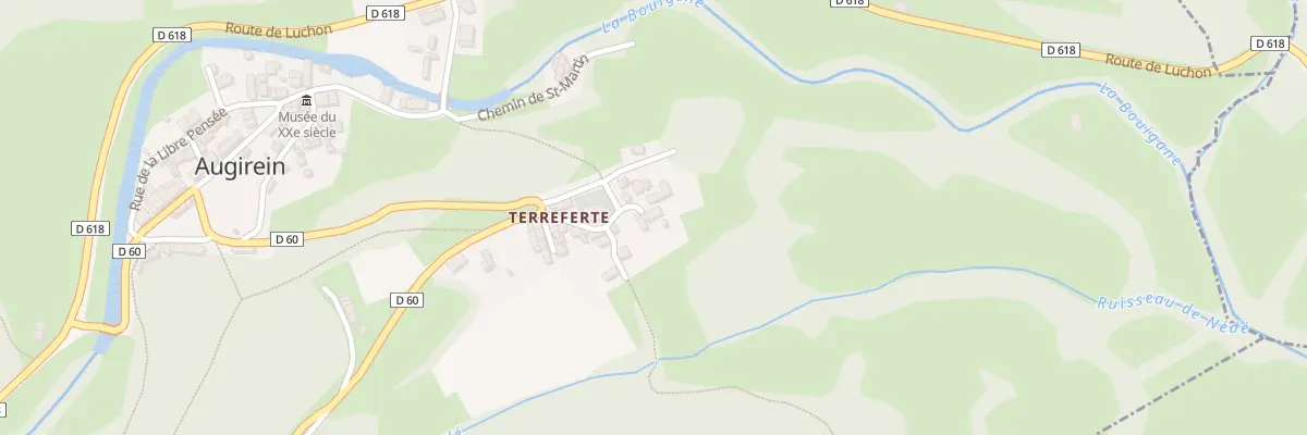 Plan du 96 Rue de Terrefête à Augirein